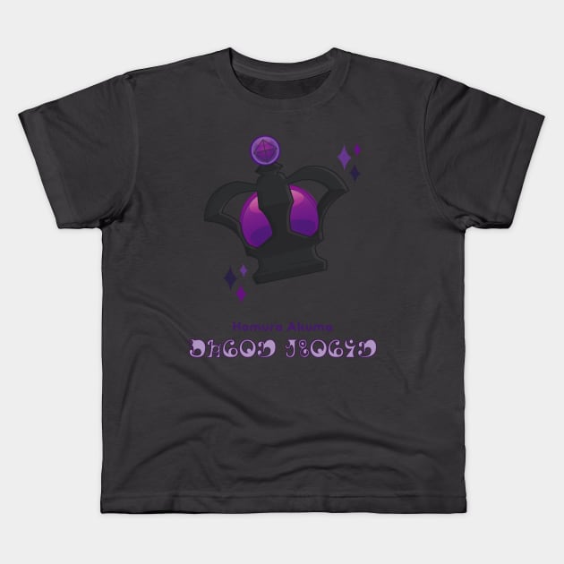 PMMM Series: Akuma Homura (Gem) Kids T-Shirt by chiselovesong